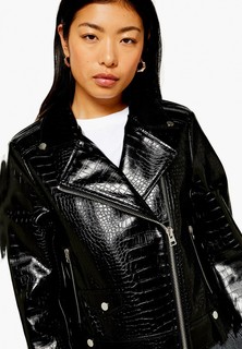 Куртка кожаная Topshop