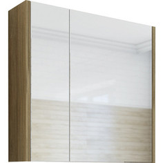 Зеркальный шкаф Sanflor Ларго 75 швейцарский вяз, правый (H0000000019)