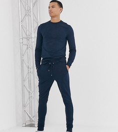 Темно-синий облегающий спортивный костюм ASOS DESIGN Tall - Темно-синий