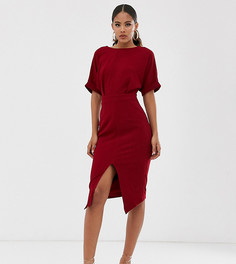 Платье-футляр миди ASOS DESIGN Tall - Красный