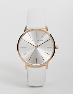 Часы с кожаным ремешком Armani Exchange AX5562 Lola 36 мм