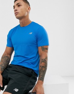 Синяя футболка New Balance running accelerate