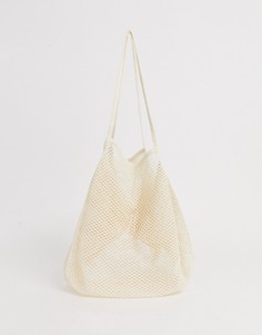 Сумка-шоппер ASOS DESIGN - Кремовый