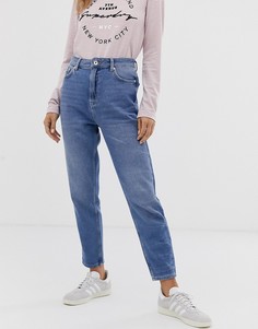 Зауженные джинсы в винтажном стиле Superdry Ruby - Синий