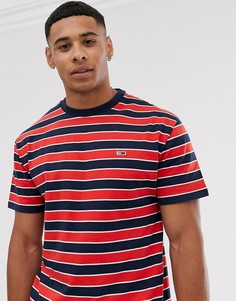 Футболка в полоску Tommy Jeans - Красный