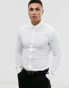 Белая рубашка из пике Only & Sons - Белый