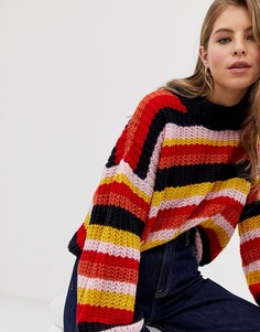 Джемпер в полоску QED London - Мульти