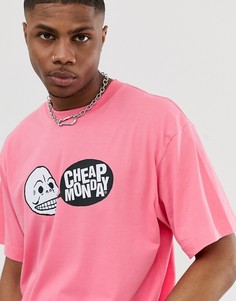 Футболка с логотипом Cheap Monday - Розовый