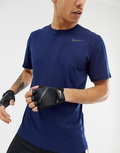 Черные мужские спортивные перчатки Nike Training - Черный