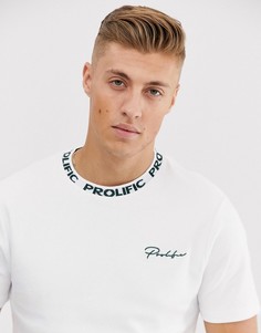 Белая футболка с принтом River Island prolific - Белый