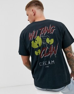 Черная футболка с принтом Wu Tang от New Look - Черный