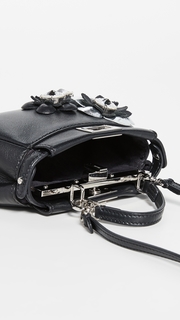 What Goes Around Comes Around Fendi Black Micro Peekaboo Bag