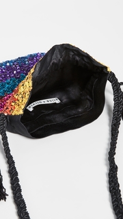 alice + olivia Rope Embellished Pouch