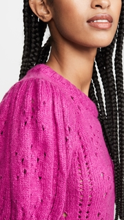 For Love & Lemons Brooke Pointelle Sweater