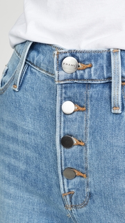 FRAME Ali Wide Crop Jeans