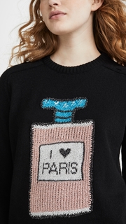 Michaela Buerger I Love Paris Perfume Bottle Sweater