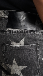 One Teaspoon Camden Star Freebirds High Waist Skinny Jeans