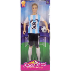 Кукла Junfra "Футболист" с аксессуарами Junfa Toys