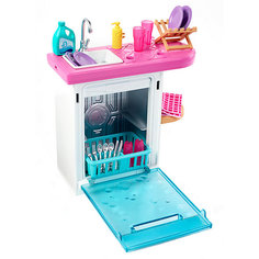 Набор мебели для кукол Barbie "Отдых дома" Посудомоечная машина с раковиной Mattel