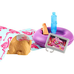 Набор мебели для кукол Barbie "Отдых на природе" Пляжные принадлежности Mattel