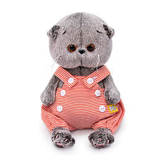Мягкая игрушка Budi Basa Кот Басик BABY в песочнике, 20 см