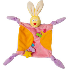 Развивающая игрушка Taf Toys "Платочек-прорезыватель" Кролик