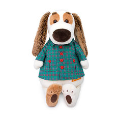 Мягкая игрушка Budi Basa Собака Бартоломей в рубашке, 27 см