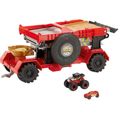 Автотрек Hot Wheels Monster Trucks Передвижная трасса для гонок Mattel