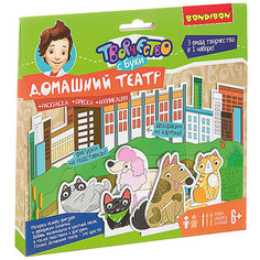 Набор для творчества Bondibon "3 в 1: фреска, аппликация, раскраска"