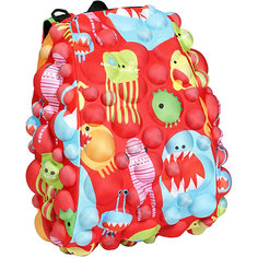 Рюкзак MadPax Bubble Half Monsters Under the Red, красный