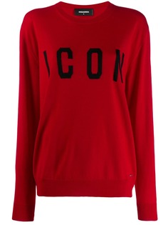 Dsquared2 свитер Icon с логотипом