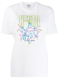 Kenzo футболка Kenzo Mountain с вышивкой