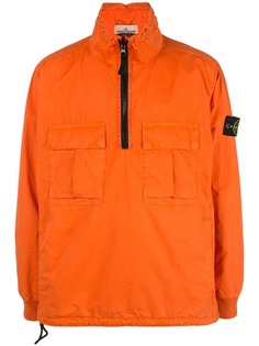 Stone Island куртка с воротником на молнии