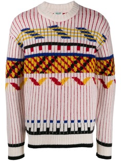 Kenzo свитер с узором Peruvian Fair Isle