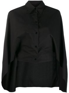 Mm6 Maison Margiela укороченная рубашка с разрезами