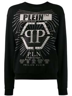 Philipp Plein декорированная толстовка