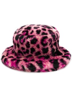 Alberta Ferretti шляпа с леопардовым принтом