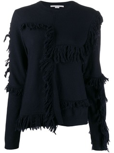 Stella McCartney джемпер с бахромой