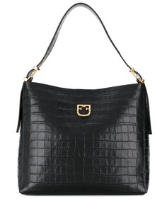 Furla сумка-тоут с тиснением под крокодиловую кожу