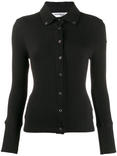 Courrèges топ в рубчик на кнопках