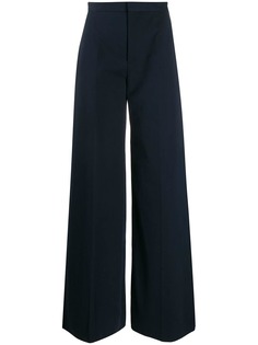 Maison Margiela строгие брюки широкого кроя