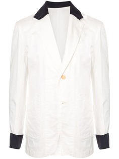 Yohji Yamamoto Pre-Owned блейзер строгого кроя