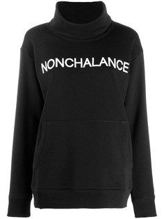 Nº21 толстовка Nonchalance с логотипом