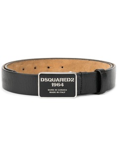 Dsquared2 ремень с пряжкой с логотипом