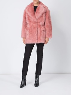 Blancha oversized shearling coat