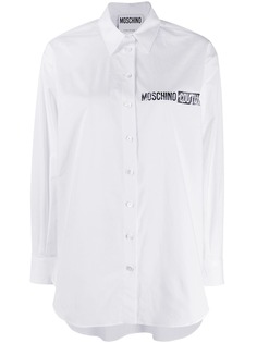 Moschino рубашка с логотипом