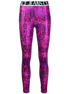 Versace Jeans Couture легинсы с принтом Baroque