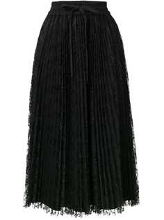 Red Valentino плиссированная юбка