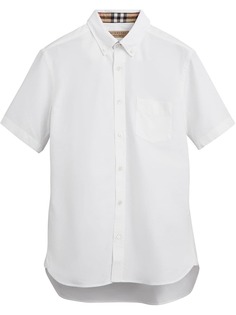 Burberry рубашка с короткими рукавами