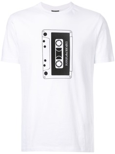 Emporio Armani футболка с принтом Mixtape
